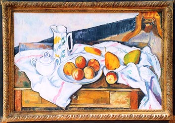 Cezanne - Mele e pere, cm 60x90